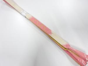 未使用品　正絹　高麗　手組帯締め
